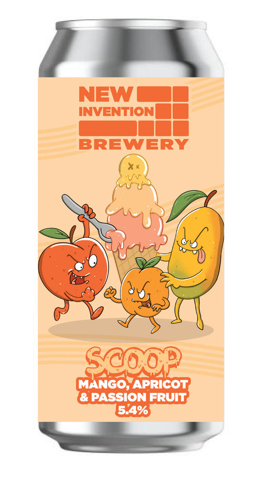 SCOOP - MANGO, APRICOT & PASSION FRUIT